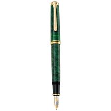 Picture of Pelikan Souveran Special Edition 600 Green O Green Fountain Pen Broad Nib