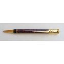 Picture of Parker Duofold Marbled Maroon Gold Trim Ballpoint Pen