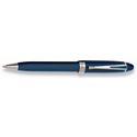 Picture of Aurora Ipsilon Deluxe Blue with Chrome Trim Ballpoint Pen