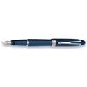 Picture of Aurora Ipsilon Deluxe Blue with Chrome Trim Fountain Pen