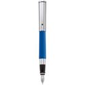 Picture of Aurora TU Blue Resin Chrome Cap Medium Nib Fountain Pen