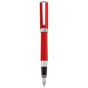 Picture of Aurora TU Red Resin Chrome Trim Medium Nib Fountain Pen