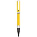 Picture of Aurora TU Yellow Resin Chrome Trim Rollerball Pen