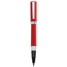 Picture of Aurora TU Red Resin Chrome Trim Rollerball Pen