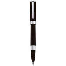 Picture of Aurora TU Black Resin Chrome Trim Rollerball Pen