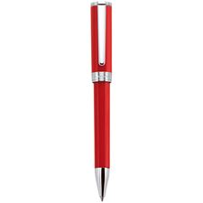 Picture of Aurora TU Red Resin Chrome Trim Ballpoint Pen