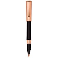 Picture of Aurora TU Black Resin Pink Gold Cap Rollerball Pen