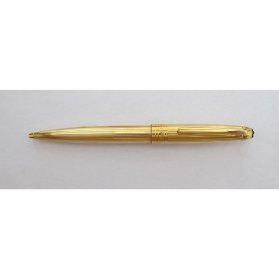 Montblanc Meisterstuck Solitaire Solid Gold Ballpoint Pen
