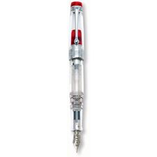 Picture of Aurora Limited Edition Optima Demonstrator Chrome Trim Red Aurorloide Fountain Pen