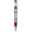 Picture of Aurora Limited Edition Optima Demonstrator Chrome Trim Red Aurorloide Rollerball Pen