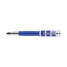 Picture of Monteverde Catalina Blue Pearl Fountain Pen Medium Nib