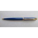 Picture of Elysee Leather Blue Ballpoint Pen
