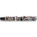 Picture of Montegrappa Limited Edition Choas Silver Fountain Pen Fine Nib