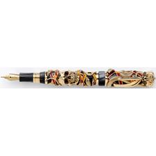 Picture of Montegrappa Limited Edition Choas 18K Gold Fountain Pen Medium Nib
