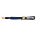 Picture of Stipula Gladiator Blue Fountain Pen Medium Nib