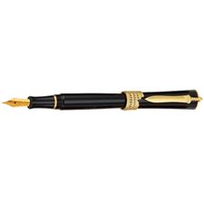 Picture of Stipula Gladiator Black Fountain Pen Medium Nib