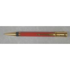 Picture of Parker Duofold Special Edition Orange Ballpoint Pen In Cherrywood Box