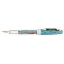 Picture of Visconti Van Gogh Self Portrait In Blue Fountain Pen Medium Nib