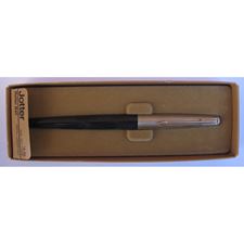 Picture of Vintage Parker Jotter Floating Ball Stainless Steel And Black Rollerball Pen