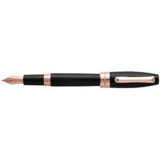 Picture of Montegrappa Fortuna Rose Gold Trim Fountain Pen Fine Nib