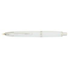 Picture of Namiki Vanishing Point White Fountain Pen Fine Nib