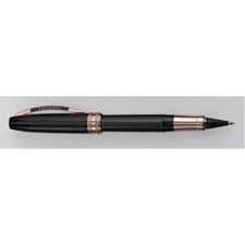 Picture of Visconti Michelangelo Black Rose Gold Trim Eco Rollerball Pen