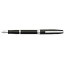 Picture of Sheaffer Sigaris Glosss Black With Silver Trim Fountain Pen Fine Nib