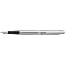 Picture of Sheaffer Sigaris Brushed Chrome With Silver Trim Fountain Pen Medium Nib