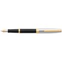 Picture of Sheaffer Sigaris Black Barrel Chrome Cap Fountain Pen Medium Nib