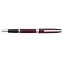 Picture of Sheaffer Sigaris Gloss Wine With Silver Trim Fountain Pen Fine Nib