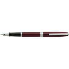 Picture of Sheaffer Sigaris Gloss Wine With Silver Trim Fountain Pen Fine Nib