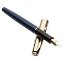Picture of Parker Insignia Custom Blue Gold Cap Fountain Pen Medium Nib