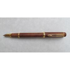 Picture of Waterman Le Man Specialty Briar Wood Fountain Pen Medium Nib