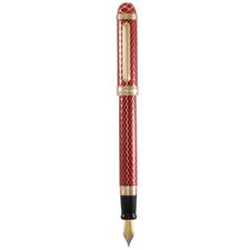 Picture of Metropolitan Museum Of Art Russian Imperial Red Fountain Pen Medium Nib