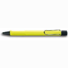 Picture of Lamy Safari Neon Yellow Ballpoint Pen