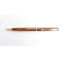 Picture of Parker Insignia Laque Topaz Gold Trim Ballpoint Pen Made In USA