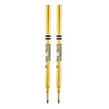 Picture of Waterman Fibertip Refill Black Extra Fine Point Pack Of 2