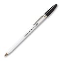 Picture of Bic AF11  Accountant Extra Fine Point Ballpoint Pen with Metal Clip Dozen