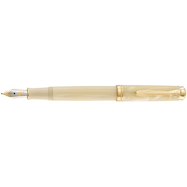 Pelikan Souveran M320 Pearl Fountain Pen Fine NibMontgomery Pens