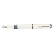 Picture of Pelikan Tradition Series M205 White Fountain Pen Broad Nib