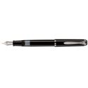Picture of Pelikan Tradition Series M205 Black Silver Fountain Pen Fine Nib