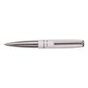 Picture of X Pen iTouch White Lacquer Shiny Chrome Barrel Clip Ballpoint Pen