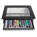Picture of Royce Black Genuine Leather 12 Pen Display Case