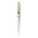 Picture of Parker 25 Stainless Steel Black Logo Cap Activated Ballpoint Pen