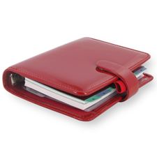 Picture of Filofax Pocket Patent Red Organizer