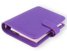 Picture of Filofax Pocket Saffiano Bright Purple Organizer