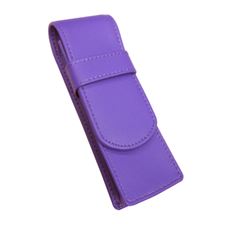 Picture of Royce Purple Genuine Leather Triple Pen Case