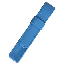 Picture of Royce Ocean Blue Leather Single Pen Case
