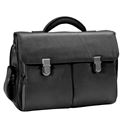 Picture of Royce Black Leather Cosmopolitan Computer Briefcase