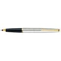 Picture of Parker 45 Chrome Gold Trim Flat Top Rollerball Pen